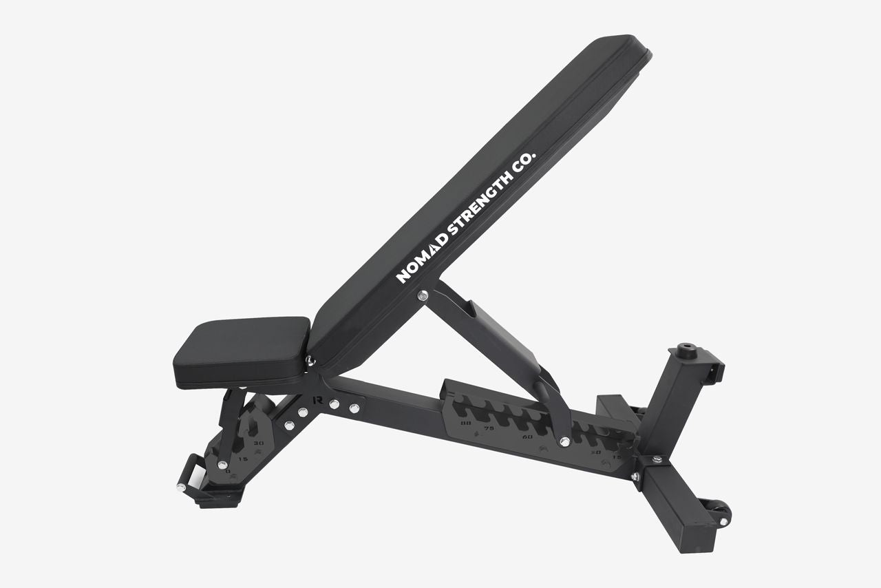Bench Kuwait Fatpad Adjustable Bench Kuwait Nomad – Nomad Strength Co.