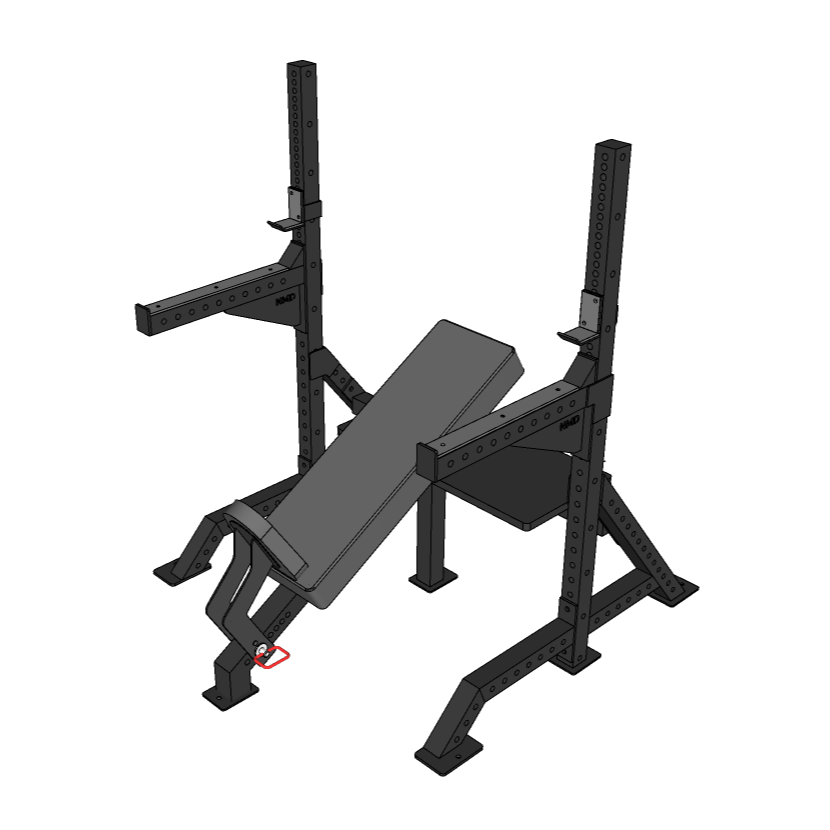 Bench Add Incline Bench Nomad Kuwait - Gym Equipment – Nomad Strength Co.
